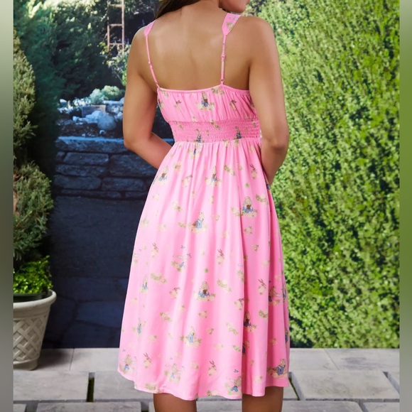 Disney Sleeping Beauty Aurora Floral Allover Print Tank Dress BoxLunch Exclusive - Picture 2 of 5
